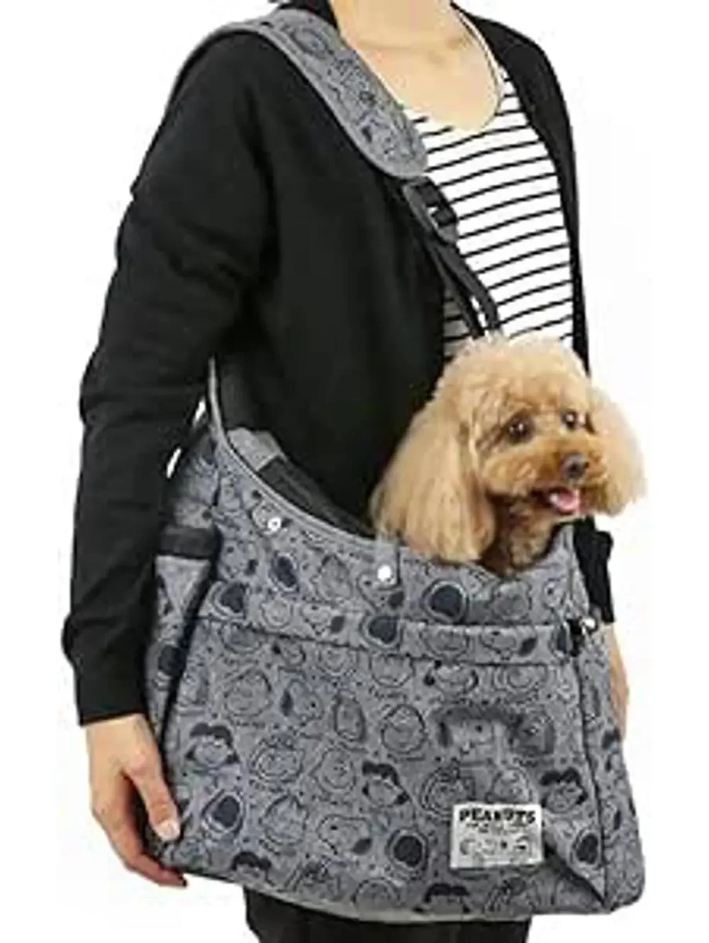 Pet Paradise Snoopy (Peanuts) Sling Carrying Bag -NWT- Japan